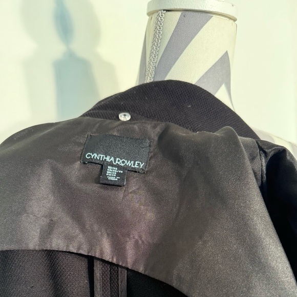 [SOLD] Cynthia Rowley Black Blazer size XS - Picture 8 of 10